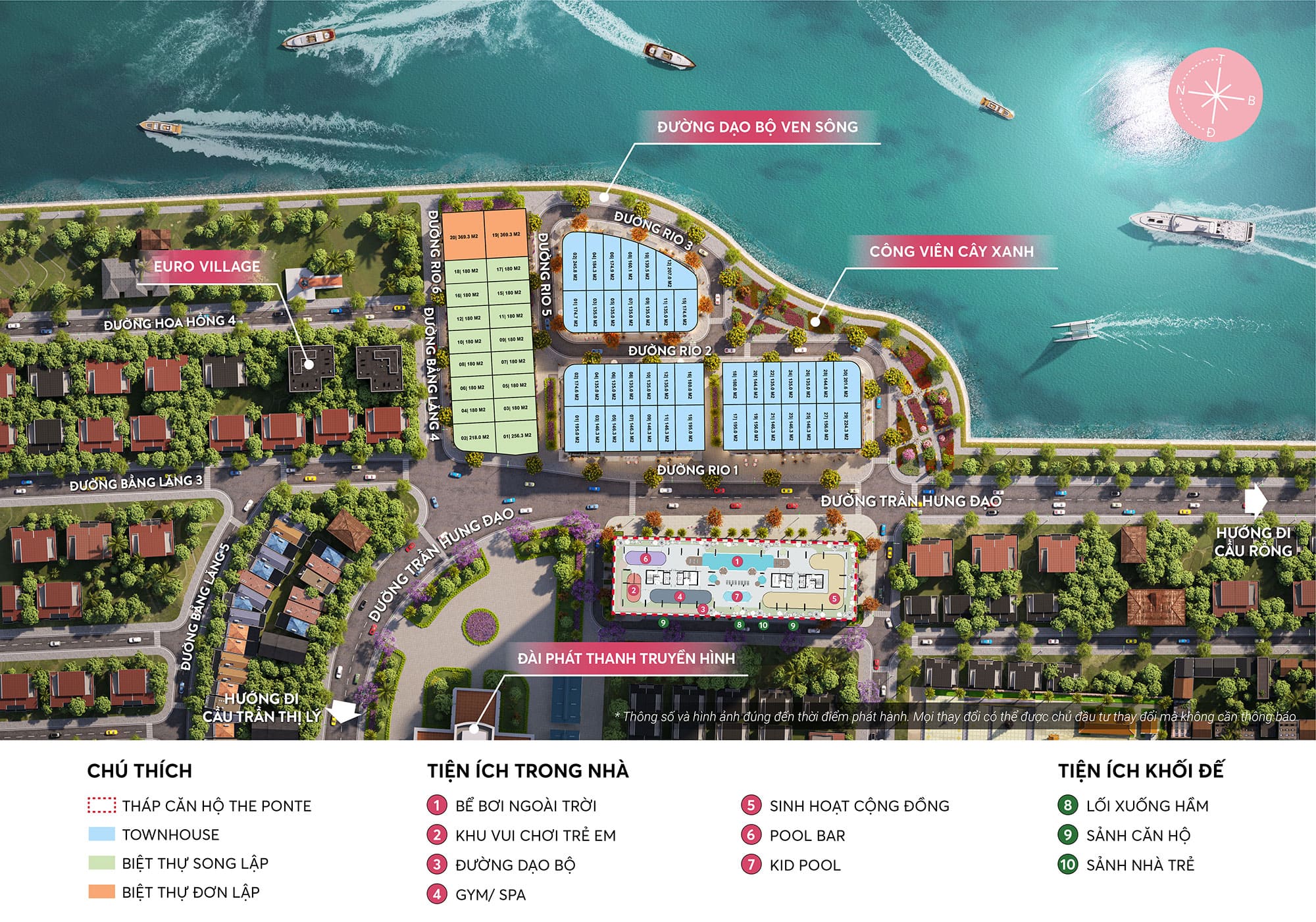 Mặt bằng tổng thể dự án Sun Ponte Residence được phát triển bởi chủ đầu tư Sun Group. Mặt bằng tổng thể dự án Sun Ponte Residence được phát triển bởi chủ đầu tư Sun Group.